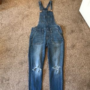 Denim old navy overalls